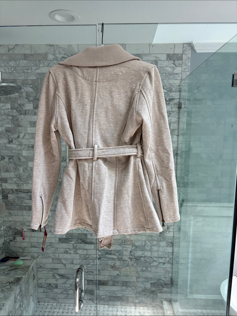 Target Women's Belted Trench Jacket - Light Beige - Picture 5 of 5